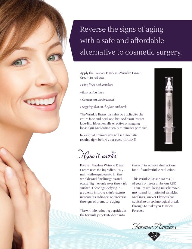 Forever Flawless Diamond Infused Instant Wrinkle Eraser Cream