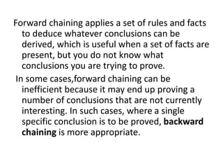 Forward Backward Chaining
