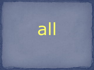 all 