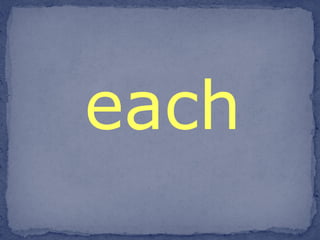 each 