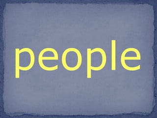 people 