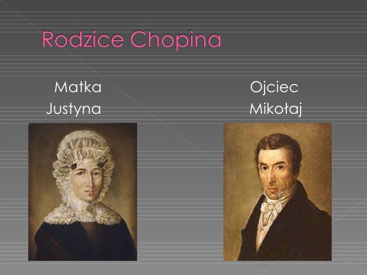 Jak Nazywał Się Ojciec Fryderyka Chopina Fryderyk Chopin