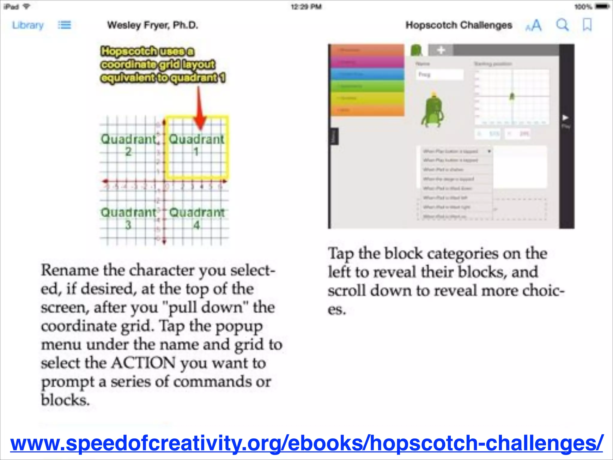 www.speedofcreativity.org/ebooks/hopscotch-challenges/

 