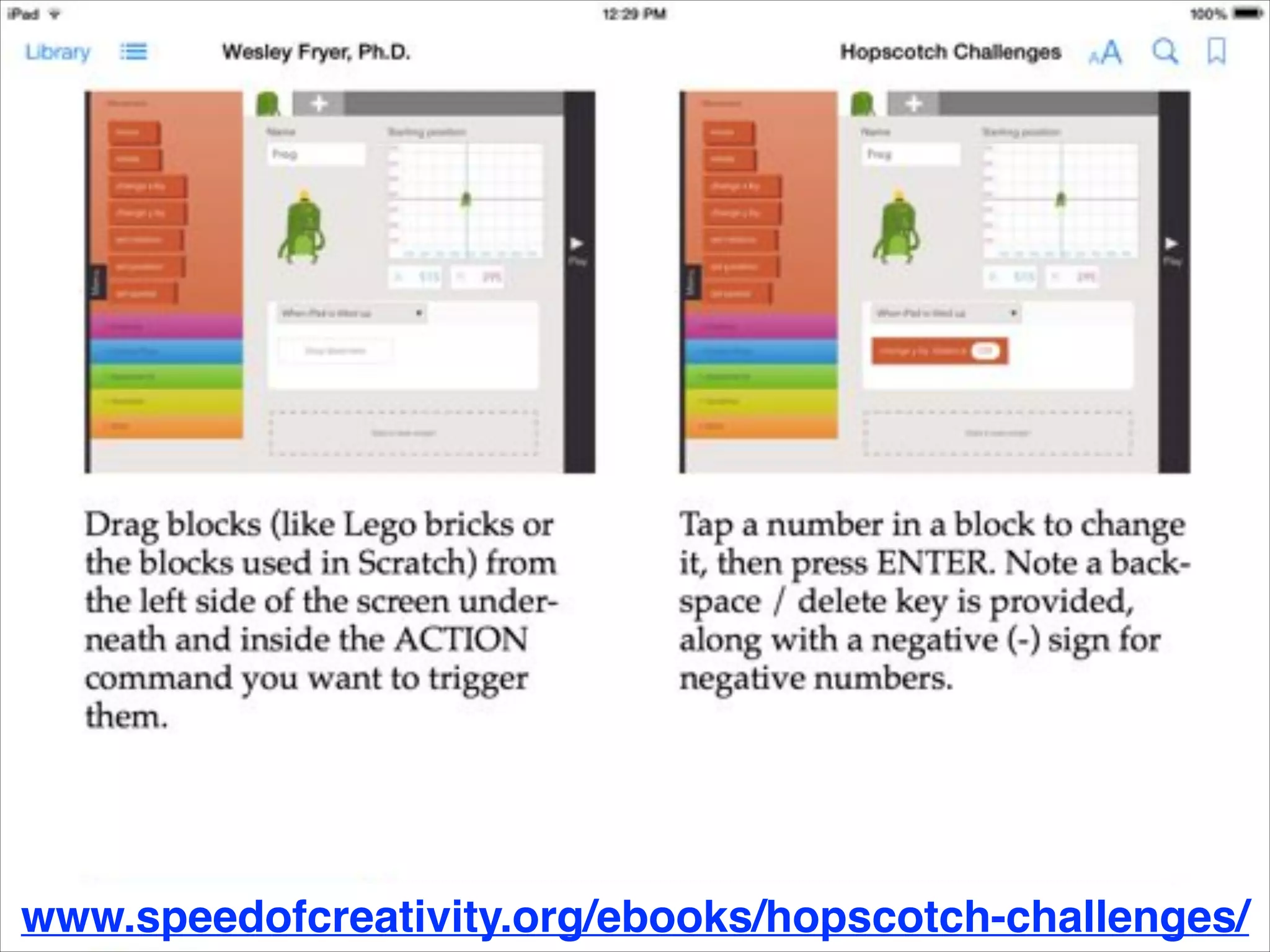 www.speedofcreativity.org/ebooks/hopscotch-challenges/

 