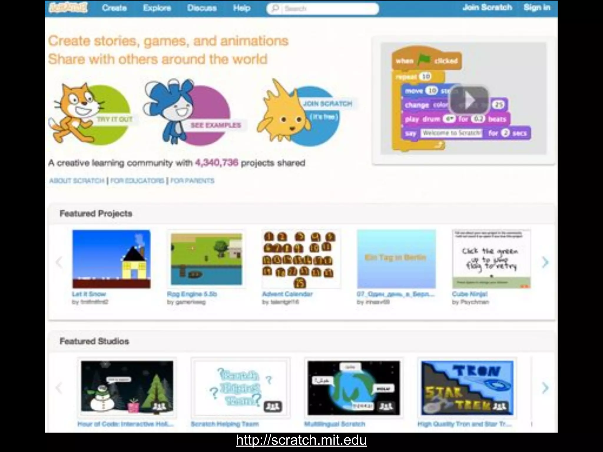 http://scratch.mit.edu

 