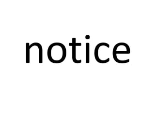 notice

 