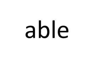able

 