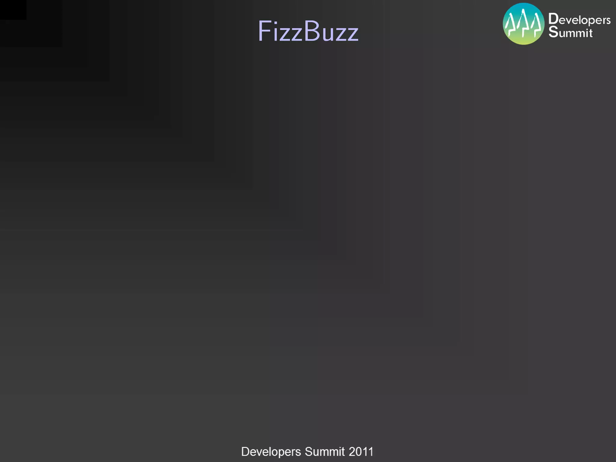 FizzBuzz
 
