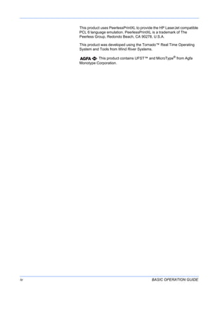 Kyocera FS-C-5030-N Operation Guide | PDF