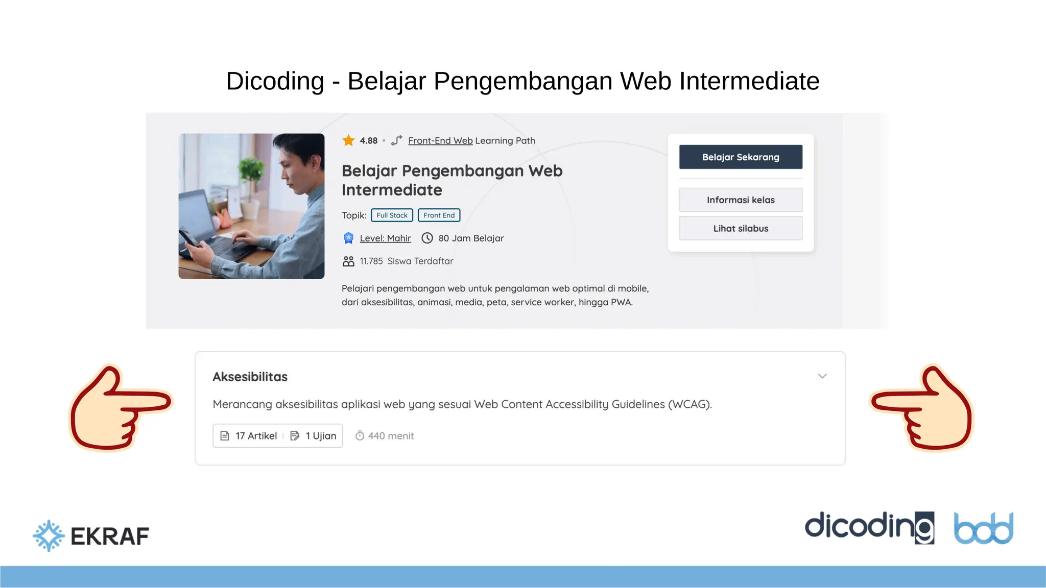 Dicoding - Belajar Pengembangan Web Intermediate
 