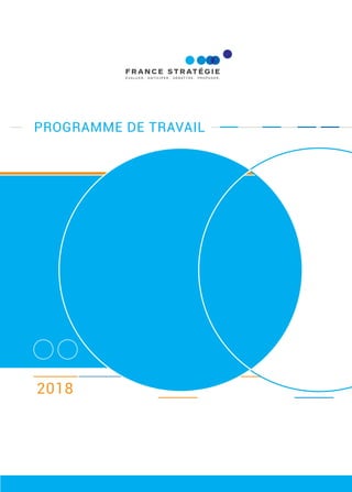 2018
PROGRAMME DE TRAVAIL
 