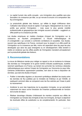 Chapitre 1
L’immigration en France : caractéristiques et spécificités
FRANCE STRATÉGIE 23 JUILLET 2019
www.strategie.gouv....