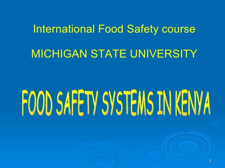 Food Safety Kenya