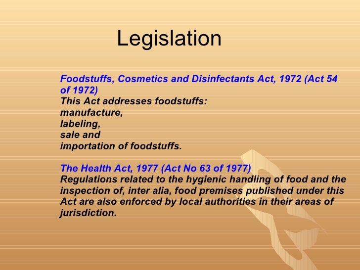 Food Safety South Africa