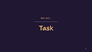 fs2.util.
Task
6
 
