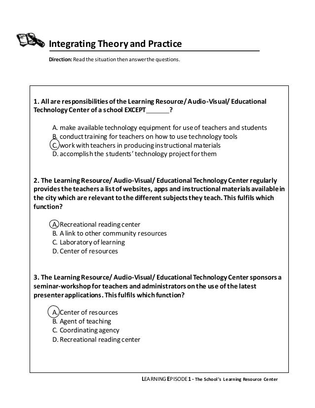 Field Study 3 Episode 1 7 Answers Ppt Study Poster