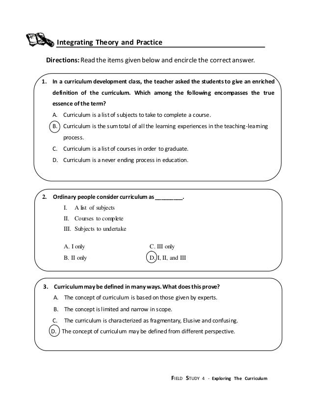 Field Study 4 Episode 1