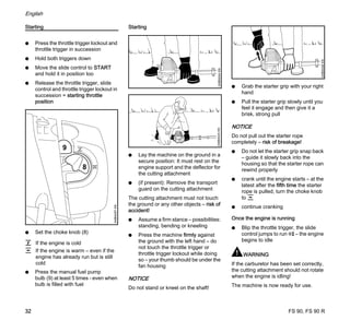 Comprehensive Safety and Operation Manual for STIHL FS 90 Trimmer ...