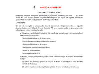 ANEXO A - EMPRESA  