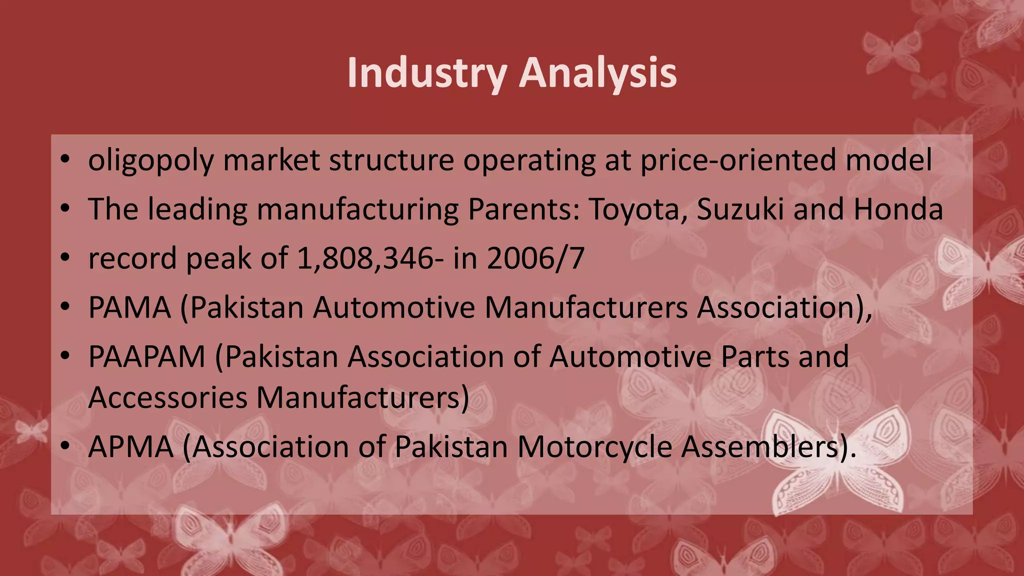 Financial Statement Analysis of Toyota Indus Motors | PPT