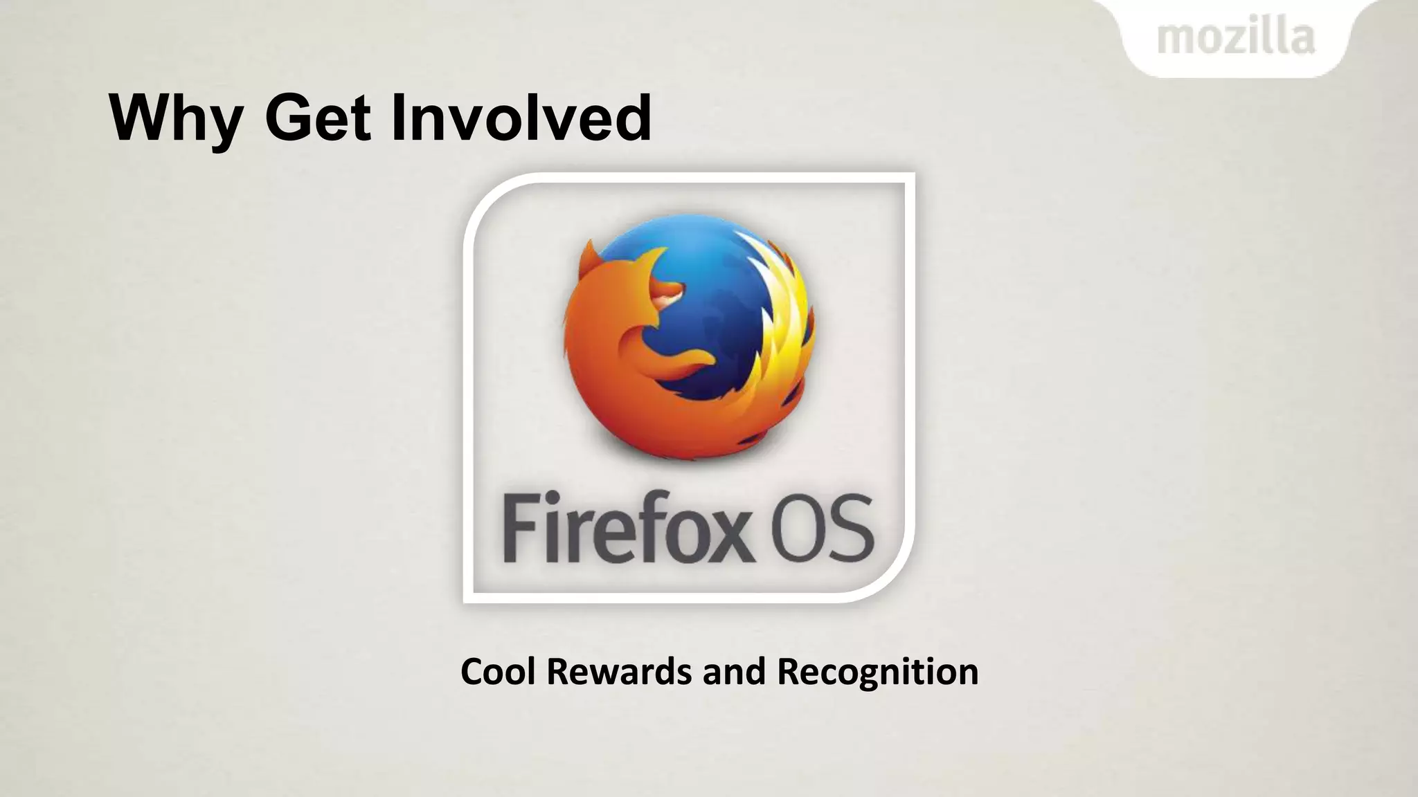 Why Get Involved

Cool Rewards and Recognition

 