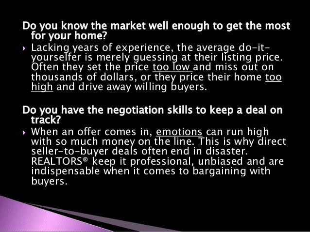for sale by owner listing power point slide show how to get for sale by owner listings