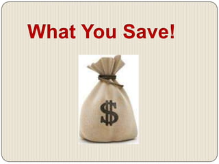   We $AVE  our clients Thousands of Dollars in Listing Commission by charging a Flat Fee!  