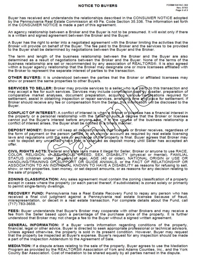 fsbo survival kit guity new pa real estate contract form