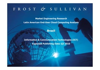 F&amp;S  - Brazil End-User Cloud Computing Analysis