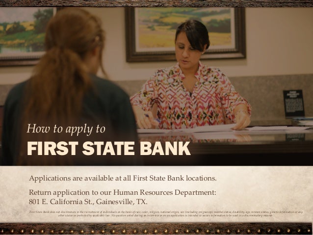 First State Bank