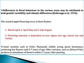 Physiology of flowering and fruiting of important fruit crops | PPTX