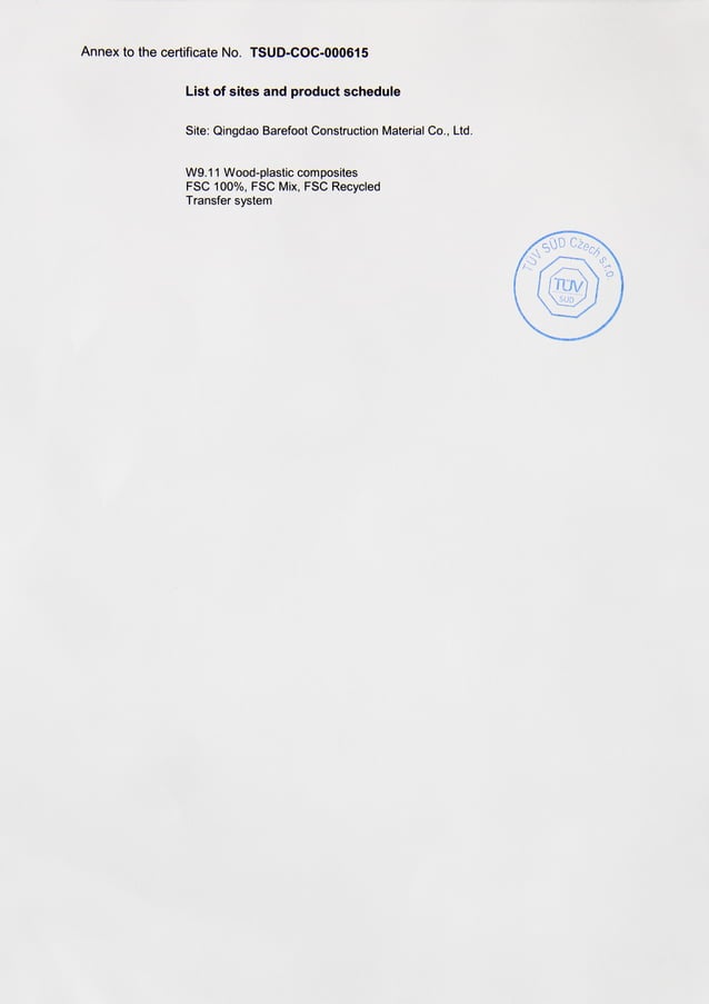 Fsc certificate | PDF