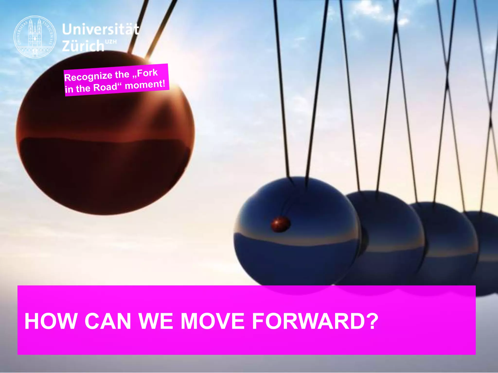 IKMZ – Department of Communications and Media Research
HOW CAN WE MOVE FORWARD?
 