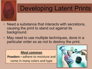 Forensics ch 4 notes