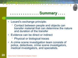 Comprehensive Guide to Crime Scene Investigation and Evidence ...