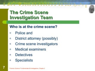 Comprehensive Guide to Crime Scene Investigation and Evidence ...