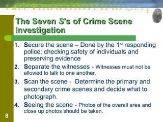 Comprehensive Guide to Crime Scene Investigation and Evidence ...