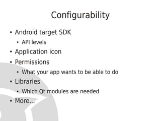 Necessitas - Qt on Android - from FSCONS 2011