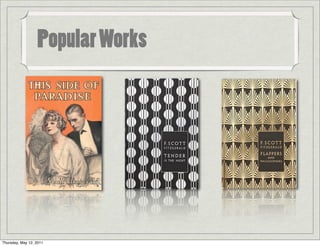 Popular Works




Thursday, May 12, 2011
 