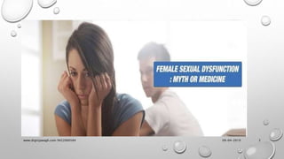 Female Sexual Dysfunction (FSD) | PPTX