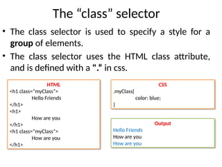 Full Stack Development-CSS((Introduction to CSS) | PPTX