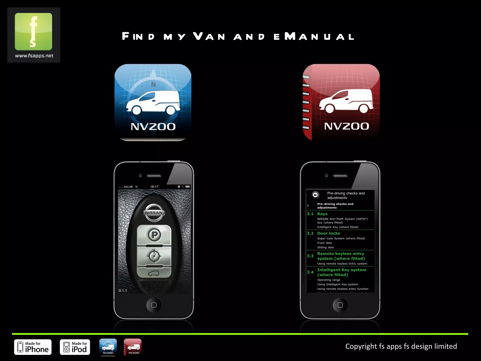 Find my Van and eManual 