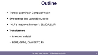 Lecture 4: Transformers (Full Stack Deep Learning - Spring 2021) | PDF