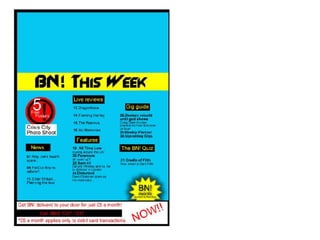 Contents Page Drafts