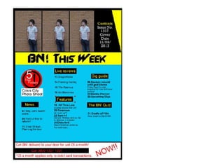 Contents Page Drafts