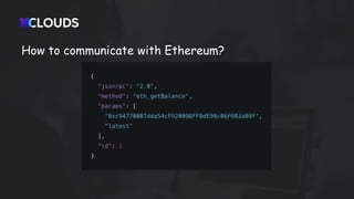 How to communicate with Ethereum?
 