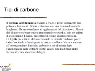 Tipi di carbone 