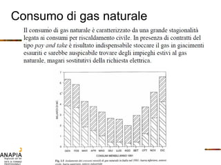 Consumo di gas naturale 