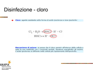 Disinfezione - cloro 