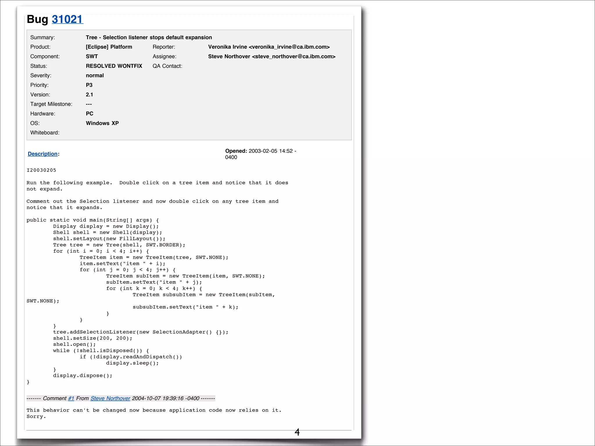What makes a good bug report?